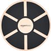 Amazon Basics Wood Wobble Balance Trainer Board, Slip Resistant, for Exercise and Core Strength