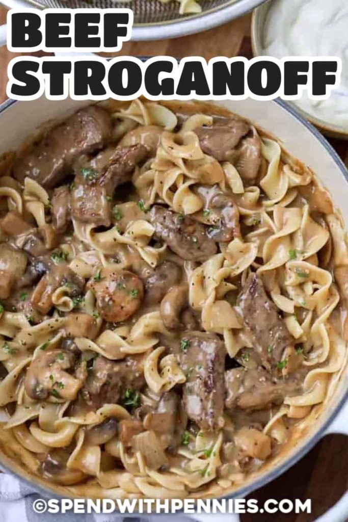 Beef Stroganoff