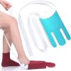CAidRE Sock Aid – Sock Aid Device for Seniors, Disabled, Pregnant – Sock Helper Aide Tool – Sock Assistant Device No Bending | Designed for Seniors, Pregnant Women & Limited Mobility, Non-Slip Terrycloth & Nylon Lining for Independent Dressing