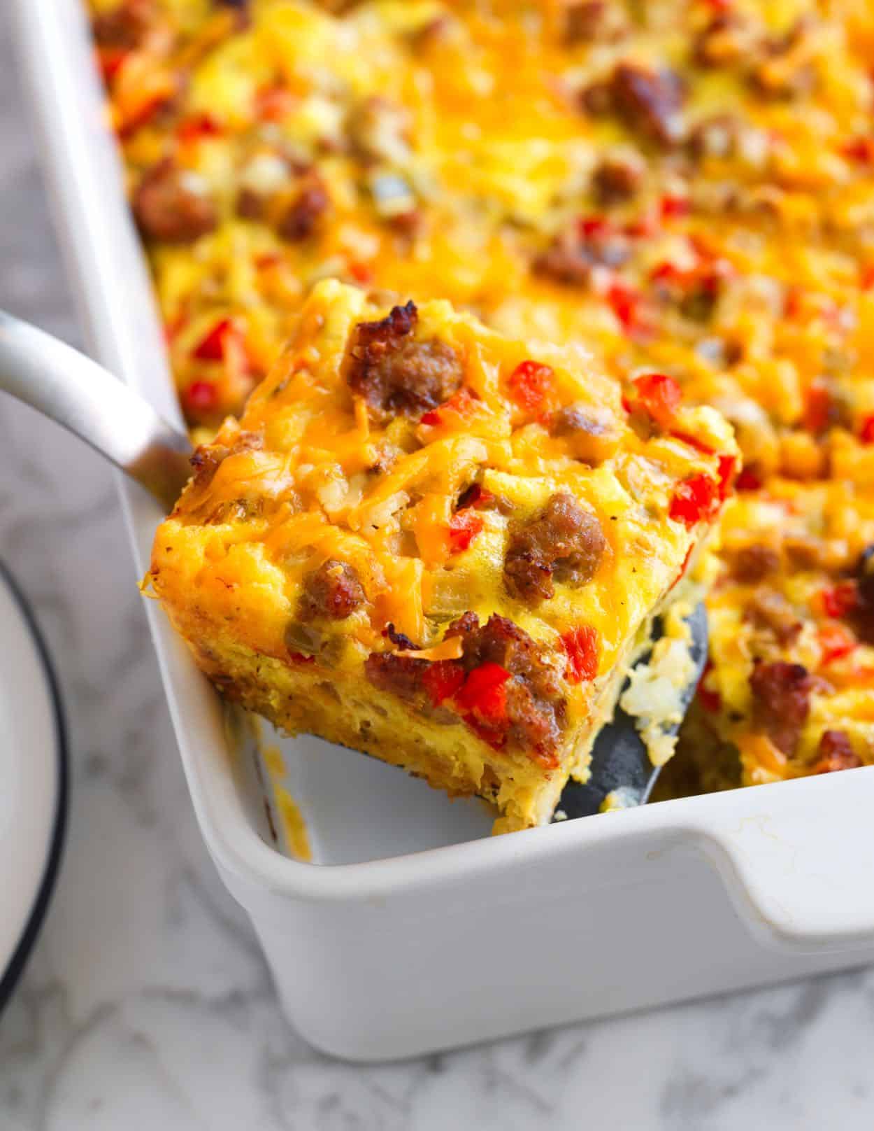Easy Tater Tot Breakfast Casserole Recipe