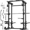 Major Fitness Drone3 Smith Machine, All-in-One Home Gym Power Rack | with Cable Crossover, Pull-Up Bars, T-Bar & Squat Station, Heavy-Duty Full-Body Workout for Strength Training