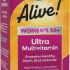 Nature’s Way Alive! Women’s 50 Plus Ultra Potency Multivitamin, 60 ct | Complete and High Potency Formula with Vitamin D3, C, E, and Methylated B12; Supports Heart, Brain, and Bone Health*.