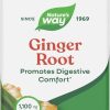 Nature’s Way Ginger Root Capsules,1,100 mg per Serving, Vegan, 240 ct | Non-GMO Project Verified Ginger Supplement for Digestive Comfort and Motion-related Nausea Support*, 240 Capsules