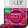 OLLY Women’s Multivitamin, Supports Overall Wellness,* Biotin – 90 Count