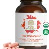 Pure Synergy Pure Radiance C Organic Vitamin C Capsules (90 Capsules) | 100% Natural, Whole Food, Non-GMO Supplement with Organic Camu Camu, For Immune & Collagen Support