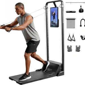 Speediance Gym Monster Smart Home Gym, Multifunctional Strength Training Machine, Smith Machine Power Cage Workout Station, Squat Rack Cable Machine, Full Body Fitness Equipment for Home Workout