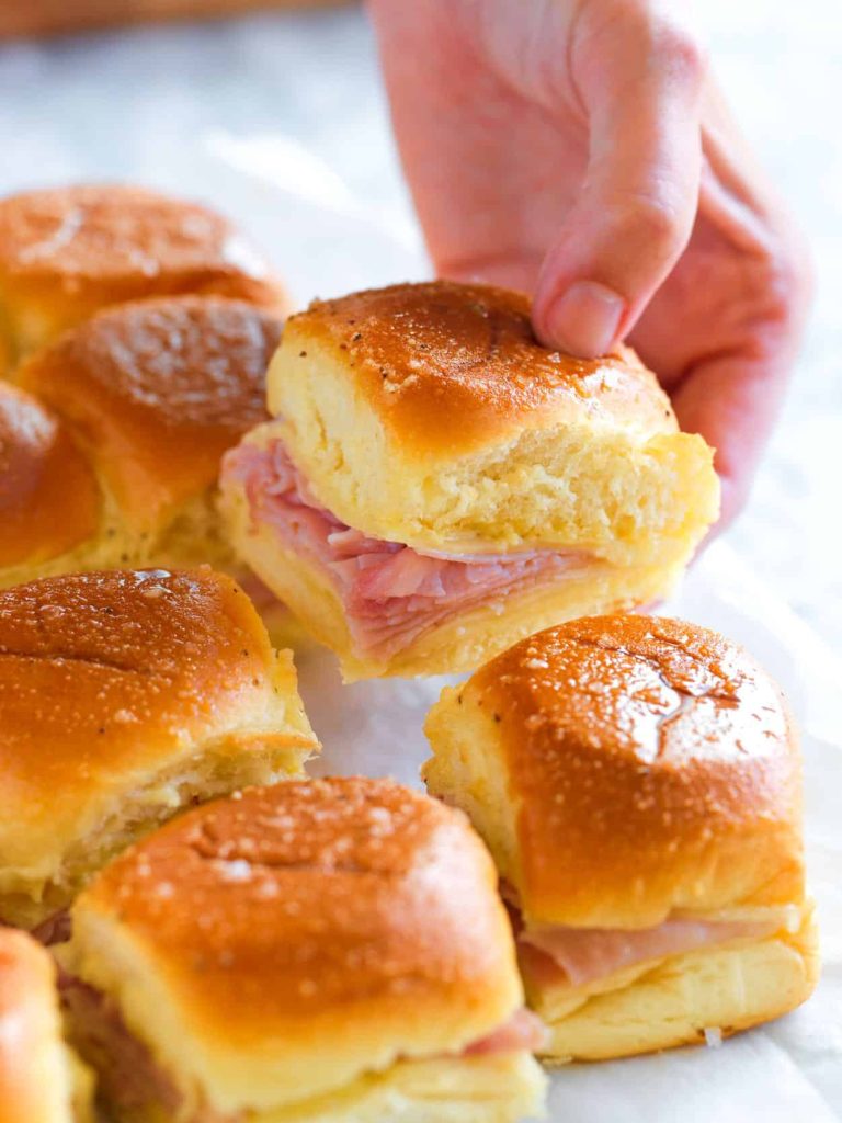 Easy Ham and Cheese Sliders Recipe