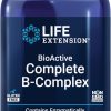 Life Extension BioActive Complete B-Complex, 60 Vegetarian Capsules