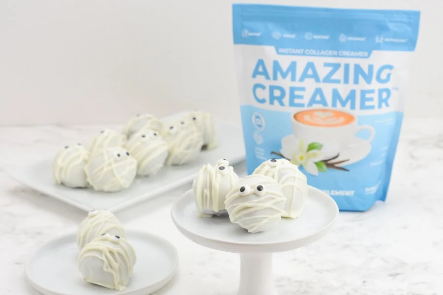 Mummy Cake Balls Featuring Amazing Creamer – …